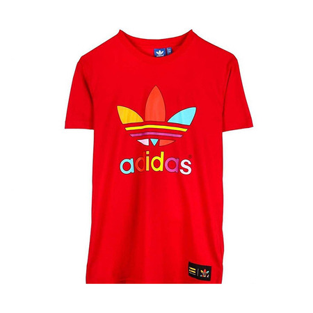 Adidas Originals Camiseta Mono Color Trefoil Pharrell Williams (roja)