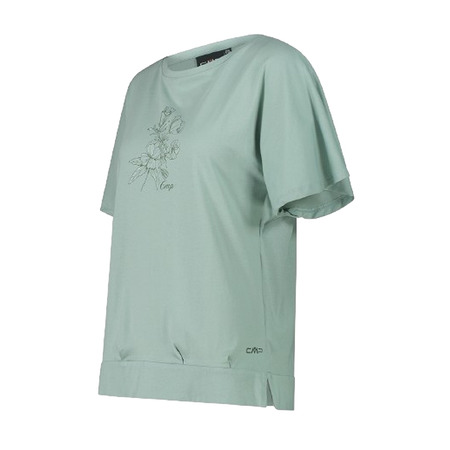 Campagnolo Printed T-shirt with Wide Neckline "Jade"