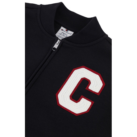 Champion Bookstore Logo Bomber Sweatshirt "Black"