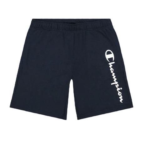 Champion Legacy Vertical Script Logo Pocket Shorts "Navy"