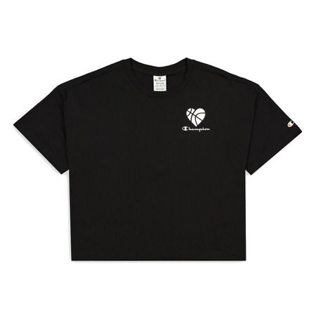 Champion Legacy Wm´s Logo Love Crewneck Tee "Black"