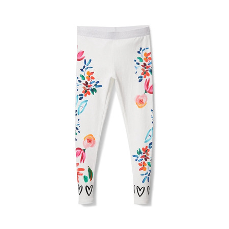 Desigual Girls Floral Leggings