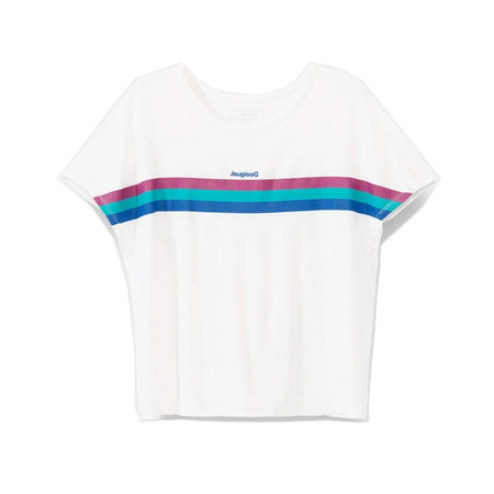 Desigual Tee Back Pleats Studio