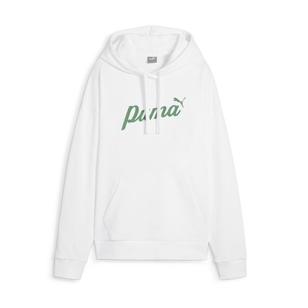 Puma ESS+ Script Hoodie TR "White"