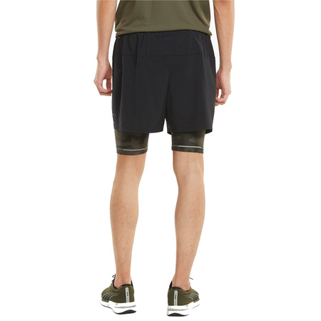 Puma Run Graphic 2 In 1 5" Shorts