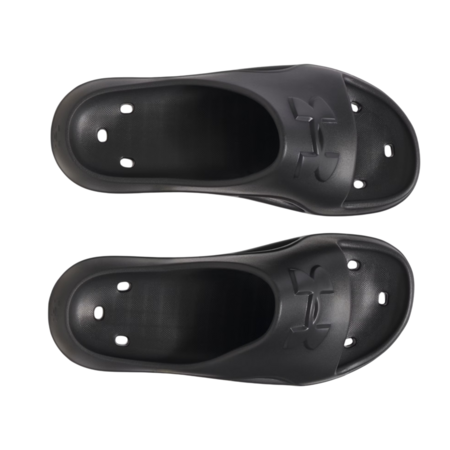 UA Men's Locker V Slides "Black"