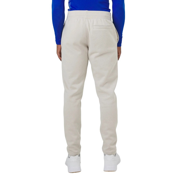 Champion Logo Straight Leg Fleece Slim Fit Joggers "Biege"