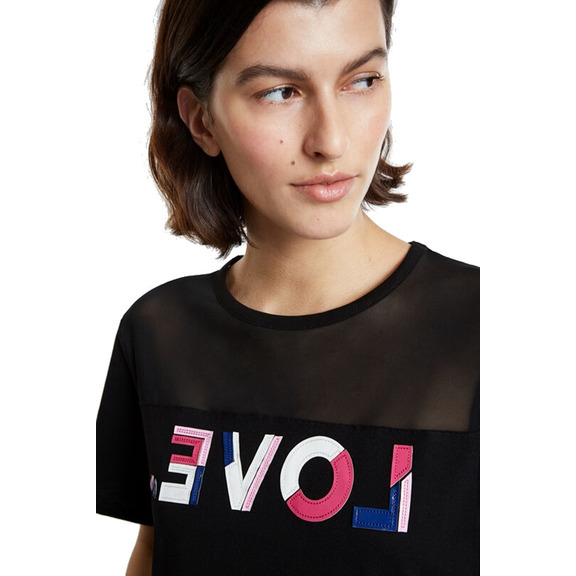 Desigual T-Shirt Mesh Love