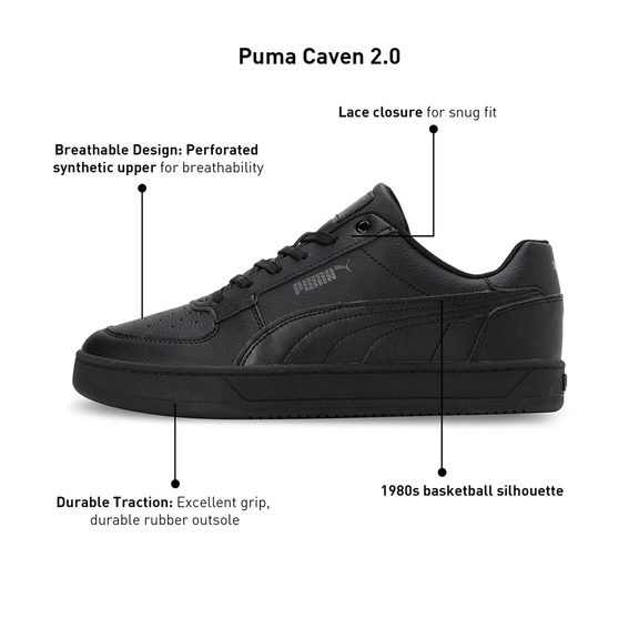 Puma Caven 2.0 "Black-Cool Dark"