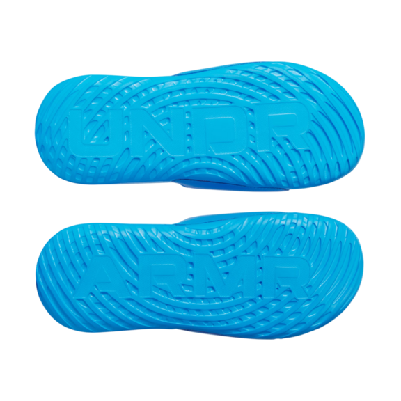 UA Boys' Ignite Select Slides "Electric Blue-White"