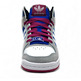 Decade Mid ST W  (gris/blanco/azul/burdeos)