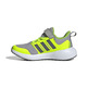 Adidas Kids Fortarun 2.0 Cloudfoam Elastic Lace "Lucid Lemon"