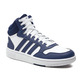 Adidas Kids Hoops 3.0 Mid "White Navy"