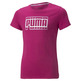 Puma Girls Alpha Tee "Festival fuchsia"