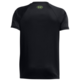 UA Boys' Tech™ Game Day Short Sleeve Tee "Black-Cyber Green"