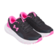 UA Girls' Grade School Surge 4 Running Shoes "Grey Pink"